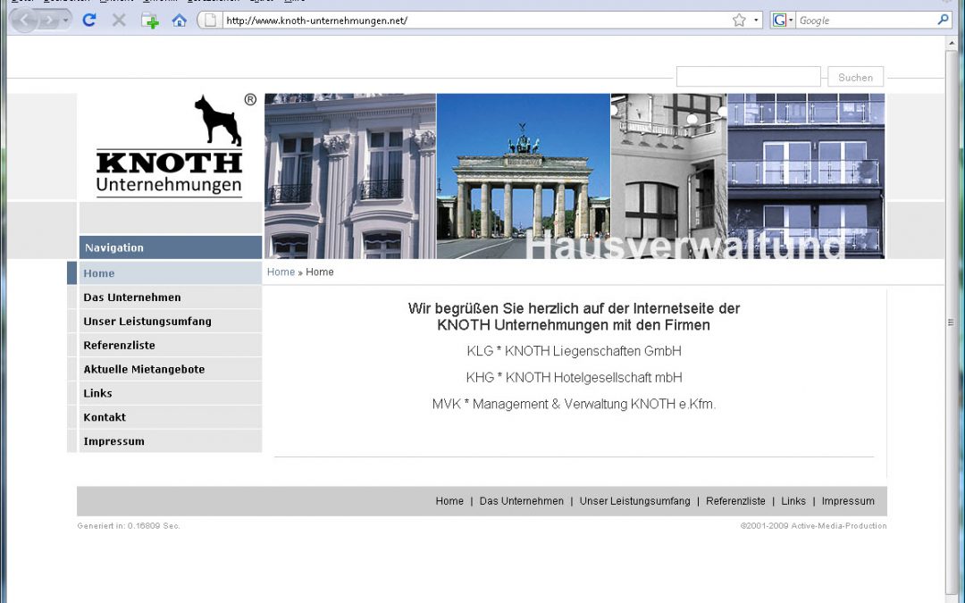 Hausverwaltung Knoth in Berlin