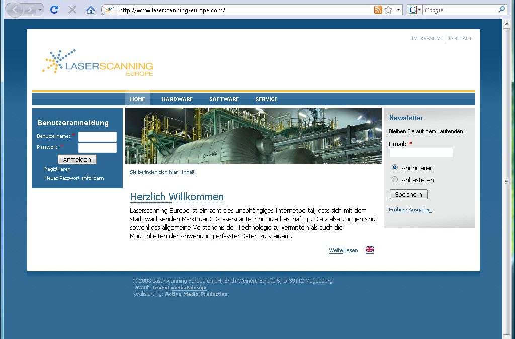 Laserscanning-Europe, High-Tech-Unternehmen aus Deutschland