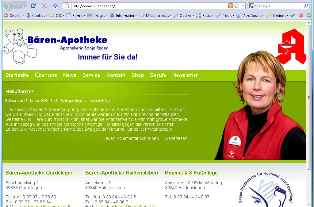 Bären-Apotheke in Haldensleben und Gardelegen