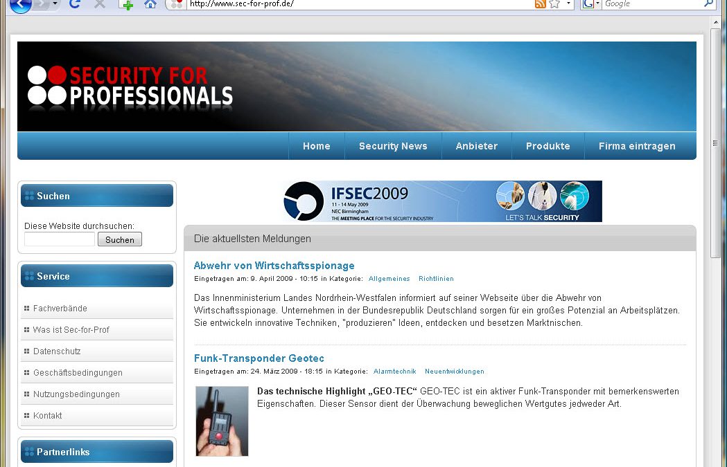 Security for Professionals