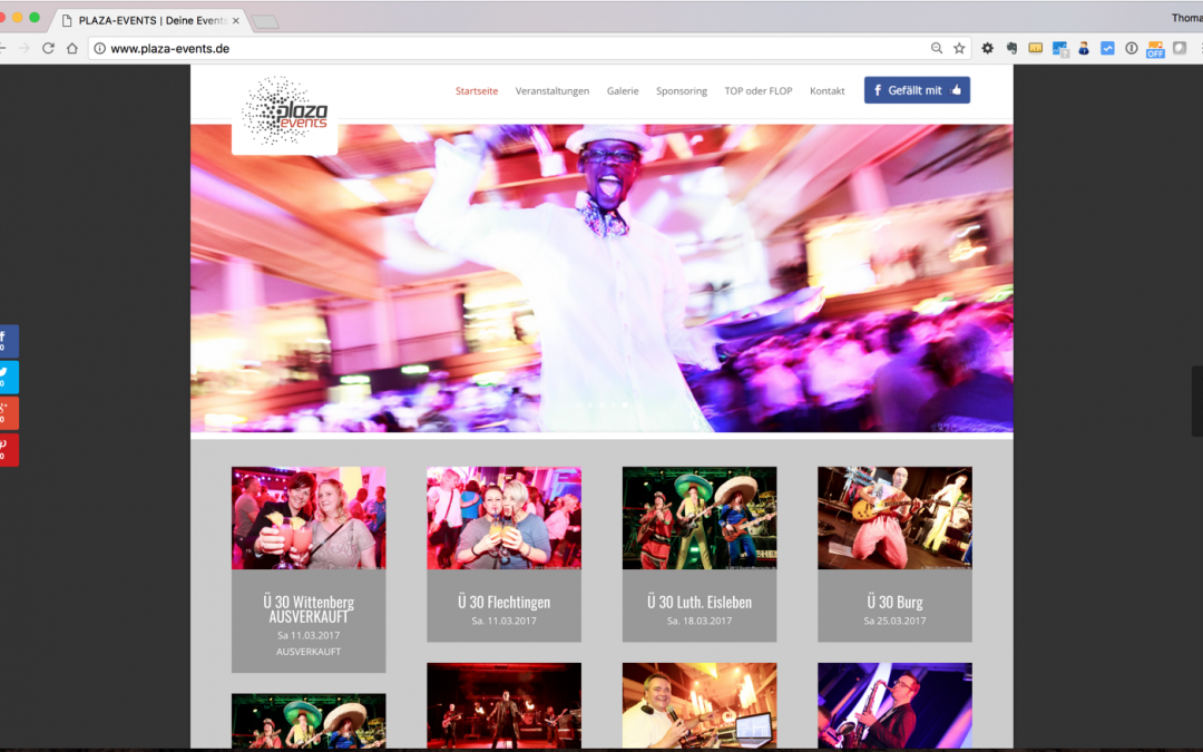 Plaza-Events – Veranstalter für Ü30 Partys und Disco-Events